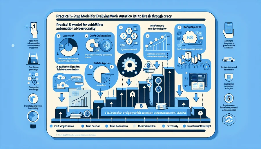 【実践】稟議を突破するワークフロー自動化ROI評価モデル5ステップ - Section Image
