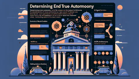 真の自律化を見極める。AIエージェントとAIOpsのアーキテクチャ比較と評価指標