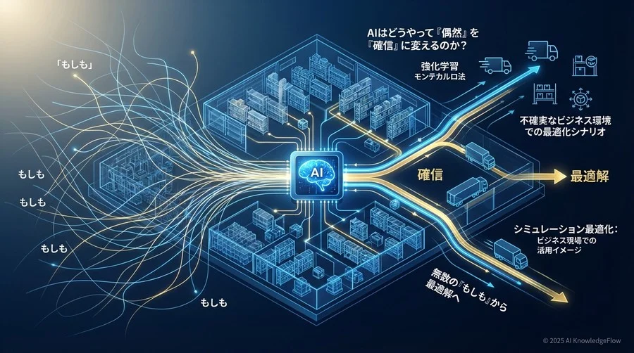 シミュレーション最適化：ビジネス現場での活用イメージ - Section Image