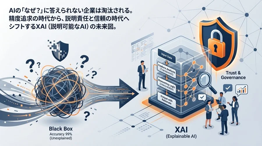 精度99%でも採用不可？AI導入の成否を分ける「説明責任」という新たな品質基準