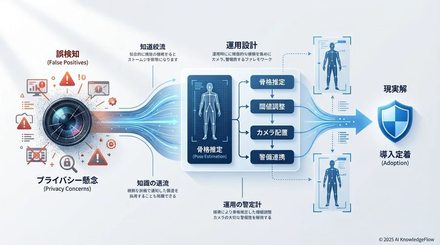 症状1：検知通知が多すぎて警備員が対応しきれない（過検知） - Section Image