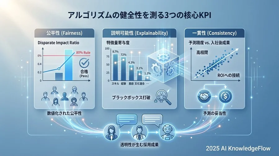 アルゴリズムの健全性を測る3つの核心KPI - Section Image