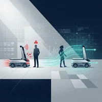 自動搬送ロボットの「止まらない安全」を実現する人流予測AIの導入効果と実用性