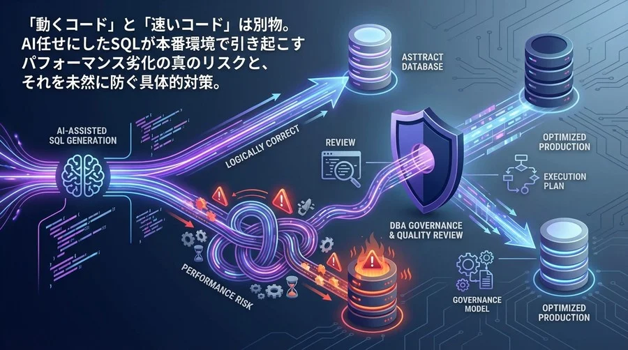 Copilot生成SQLの「動くけど遅い」を未然に防ぐ：DBA視点の品質評価とガバナンス構築