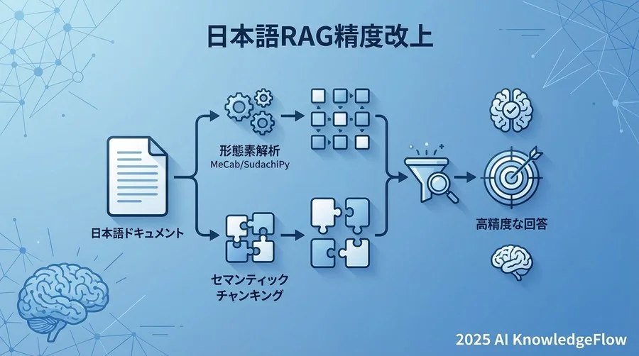 RAGのための形態素解析器選定：MeCab, Sudachi, GiNZAの比較 - Section Image
