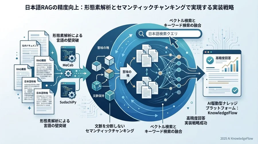 精度を左右する「意味単位チャンキング（Semantic Chunking）」の実装 - Section Image