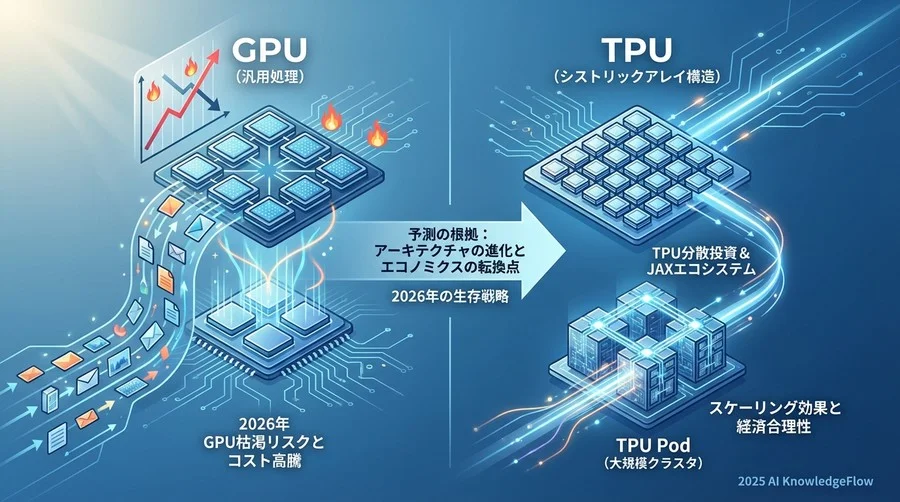 予測の根拠：アーキテクチャの進化とエコノミクスの転換点 - Section Image