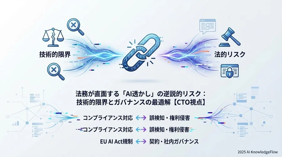 導入前に直視すべき法的論点と「透かし」の限界 - Section Image