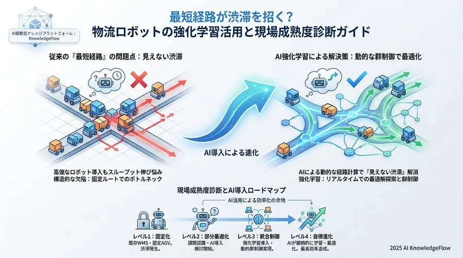 【自己診断】倉庫内経路最適化・成熟度チェックリスト - Section Image