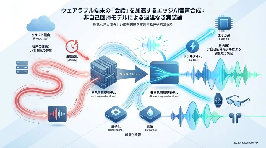 高速化のブレイクスルー：自己回帰から「非自己回帰」へのパラダイムシフト - Section Image