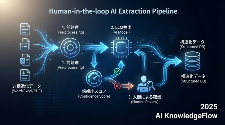 3. Human-in-the-loop型AI抽出パイプラインの構築 - Section Image
