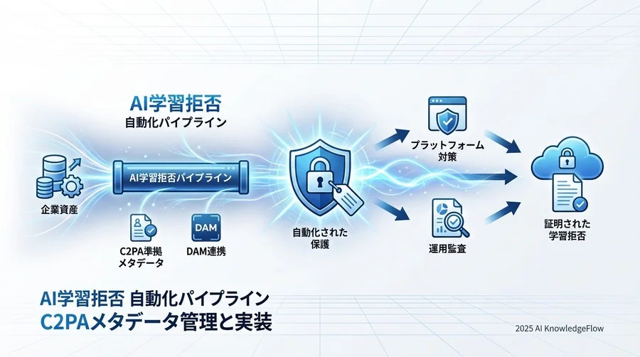 ベストプラクティス①：メタデータ付与の自動化パイプライン構築 - Section Image