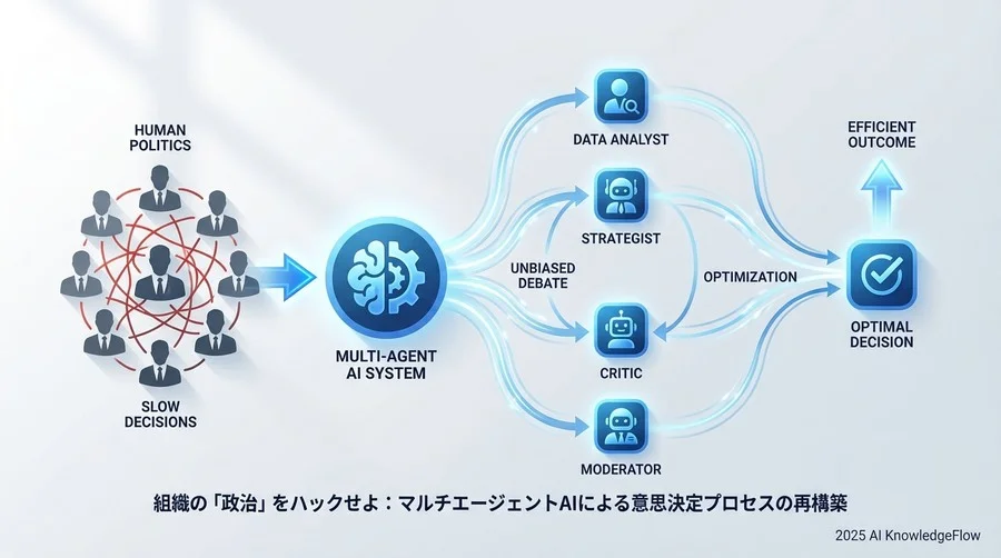 提言：AIを「ツール」ではなく「仮想の利害関係者」として会議に参加させよ - Section Image