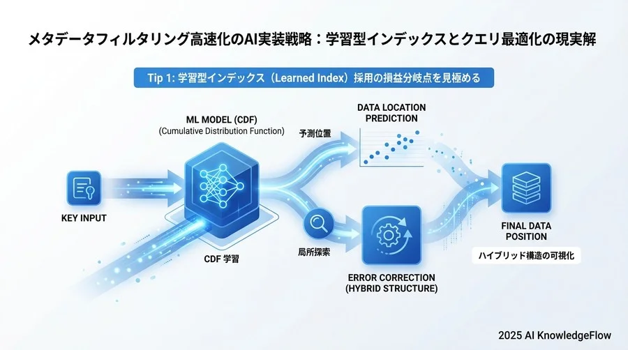 Tip 1: 学習型インデックス（Learned Index）採用の損益分岐点を見極める - Section Image
