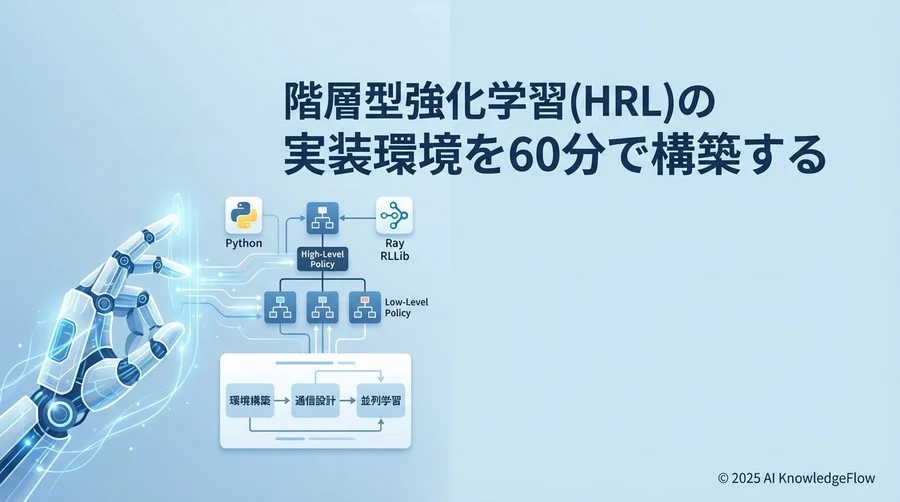 なぜ「大規模タスク」にはHRL専用の環境が必要なのか - Section Image