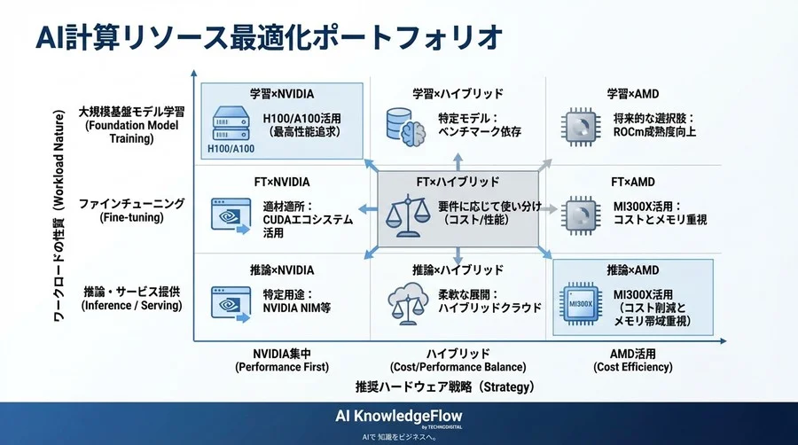 脱NVIDIA依存の経済合理性：CUDA対ROCmの互換性とコスト対効果を徹底検証する - Conclusion Image