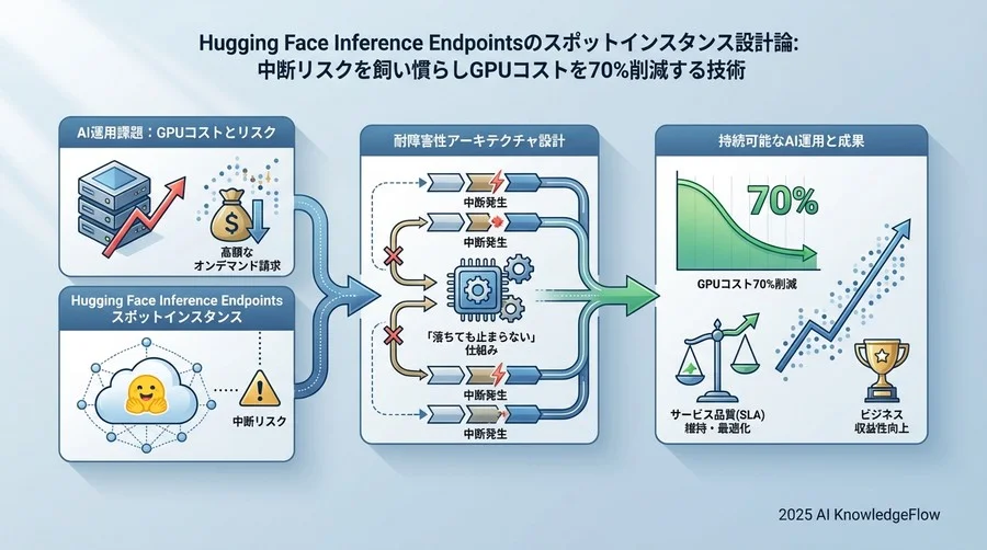 Hugging Face Inference Endpointsにおけるスポットインスタンスの挙動原理 - Section Image
