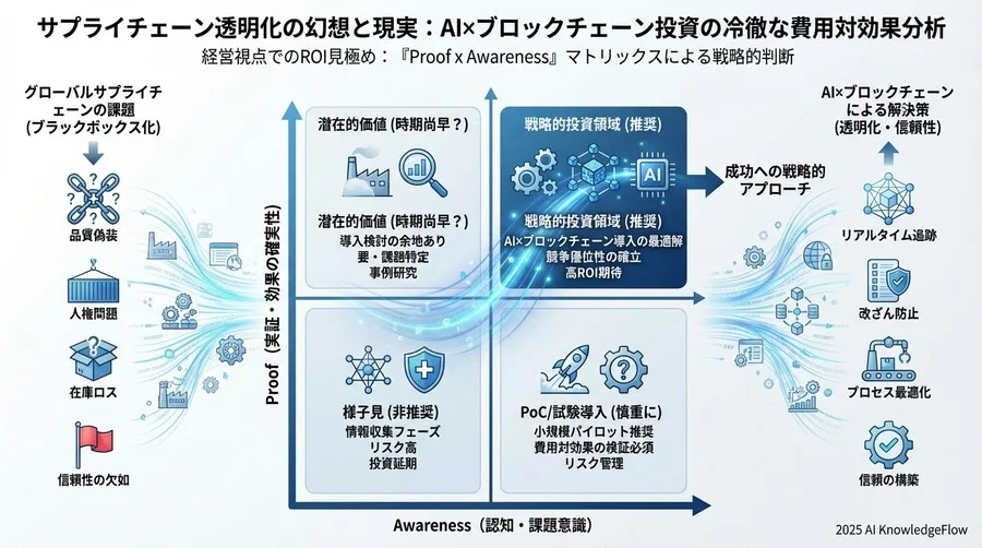 従来型SCMシステム vs AI×ブロックチェーン融合型 - Section Image 3