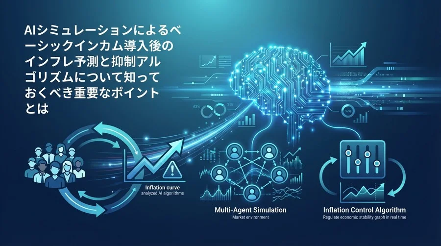 AI経済シミュレーションで読み解くベーシックインカム：インフレ予測と制御の技術用語集