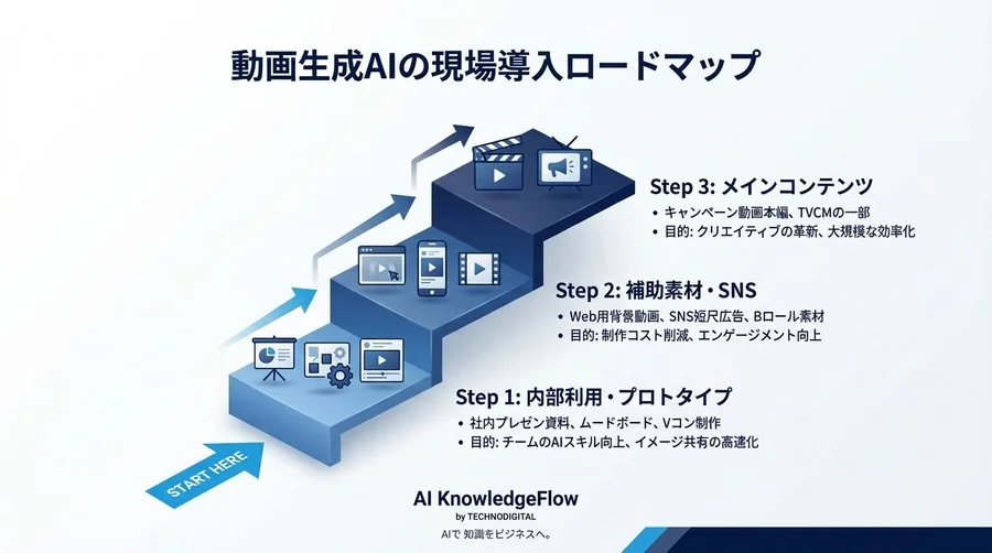 「プロンプト一発でCM完成」の幻想を捨てよ：Emu Videoが変えるのは「動画」ではなく「制作プロセス」だ - Conclusion Image