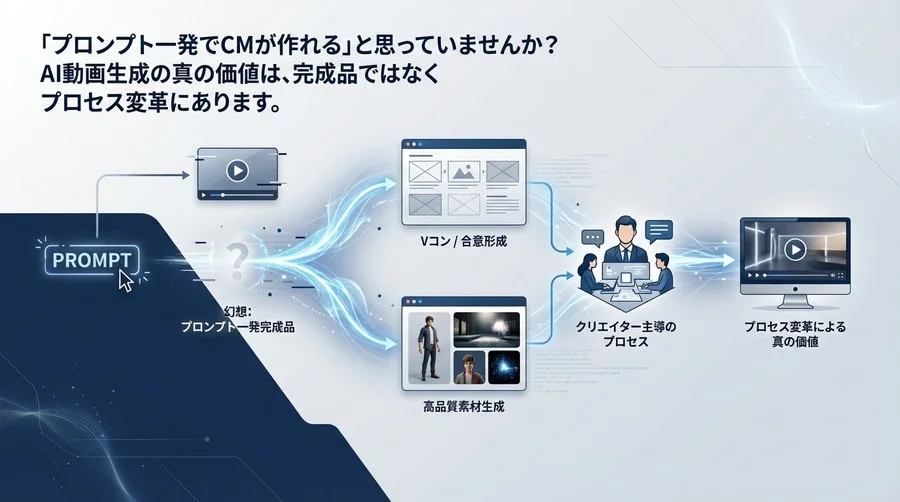 「プロンプト一発でCM完成」の幻想を捨てよ：Emu Videoが変えるのは「動画」ではなく「制作プロセス」だ