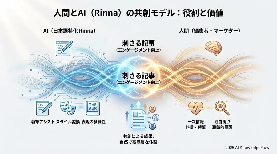 Q3: 実践知：ChatGPTで構成し、Rinnaで執筆するハイブリッド戦略 - Section Image 3