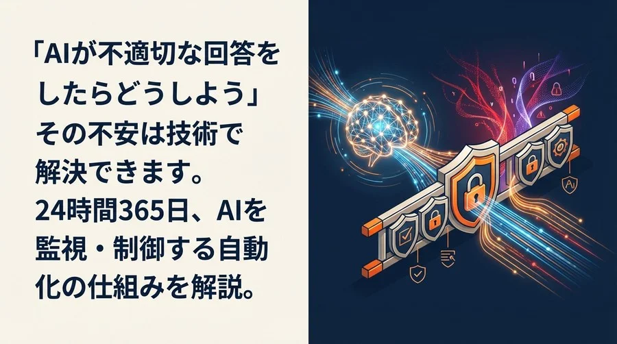 AIの暴走を未然に防ぐ「ガードレール」の仕組みとRAGセキュリティ自動化ガイド