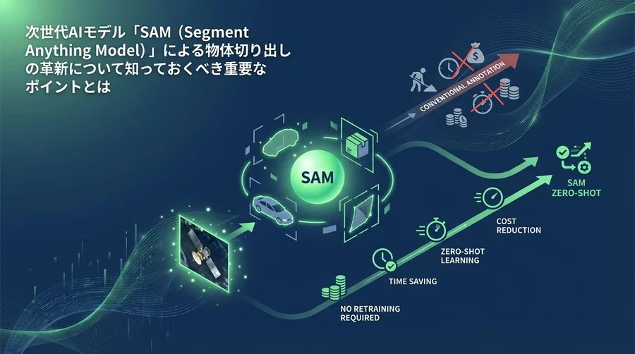 アノテーションコストを劇的削減する「SAM」の実力：画像切り出しAI導入の判断基準