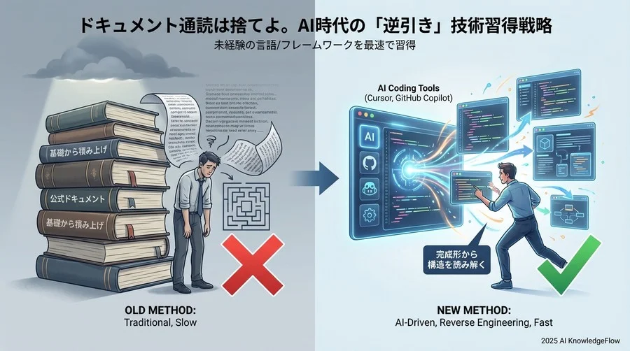 学習パラダイムの転換：ボトムアップからトップダウンへ - Section Image