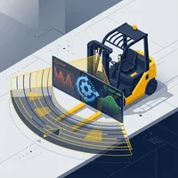 フォークリフトAI検知の「止まりすぎ」を解消する：安全と稼働率を両立させるアルゴリズム調整の数理