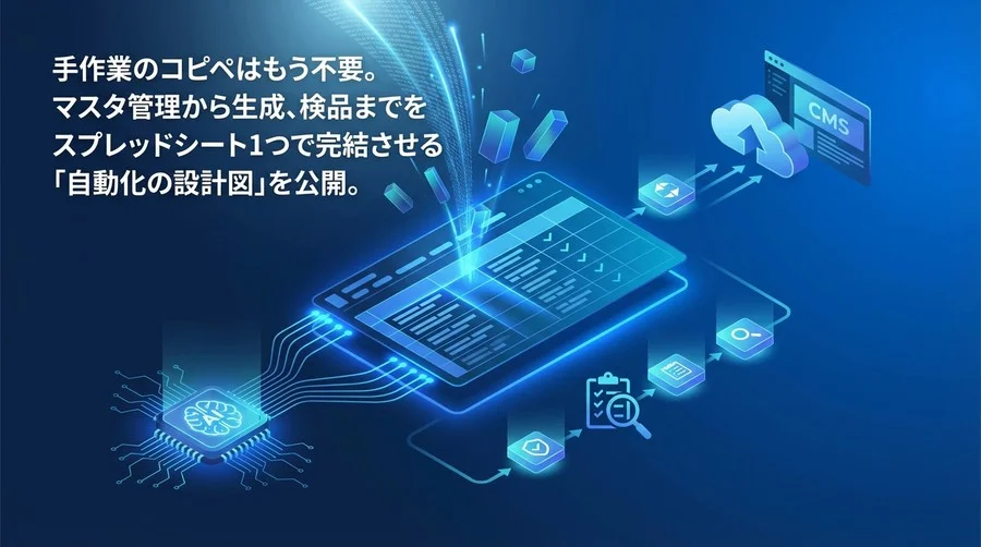 【GAS×ChatGPT】商品マスタ1000件を自動生成・検品するスプレッドシート構築術