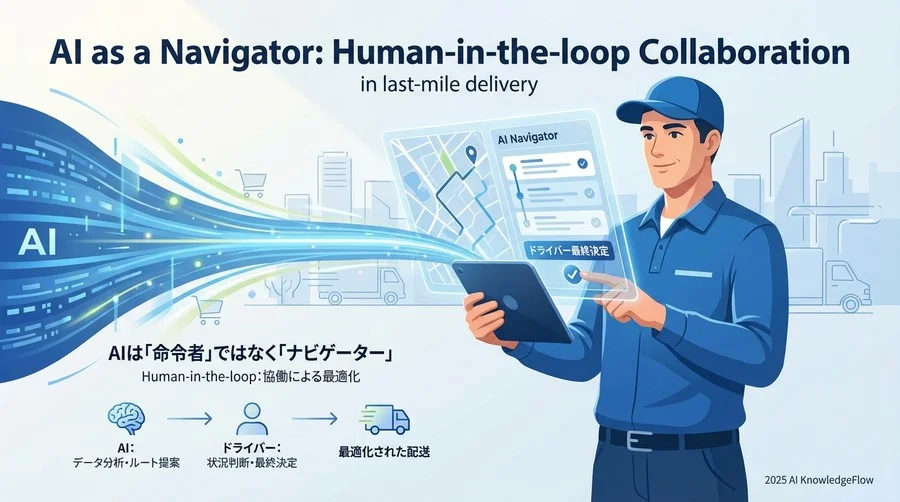 3. AIは「命令者」ではなく「ナビゲーター」という位置づけ - Section Image