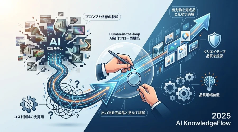 誤解②：「AIは完成品を出力してくれるから、仕上げの手間がなくなる」 - Section Image