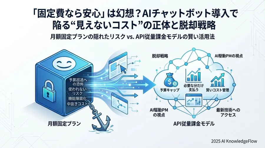 誤解②：「API従量課金は青天井で管理不能」という思い込み - Section Image
