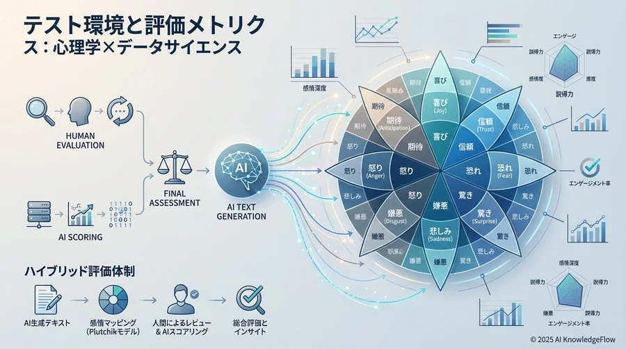 テスト環境と評価メトリクス：心理学×データサイエンス - Section Image