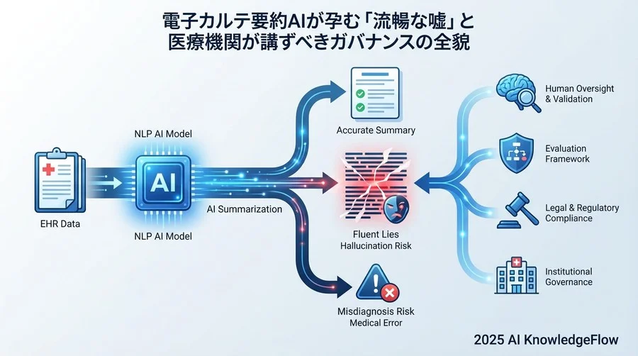 1. 効率化の幻影：要約AIが捨てる「行間」の臨床的価値 - Section Image