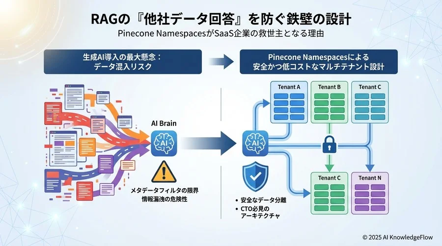 AI時代の隠れた時限爆弾：ベクトル検索における「データ混入」リスク - Section Image