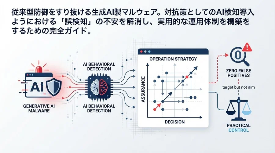 生成AIマルウェアに勝つAI振る舞い検知：誤検知ゼロを目指さない運用戦略