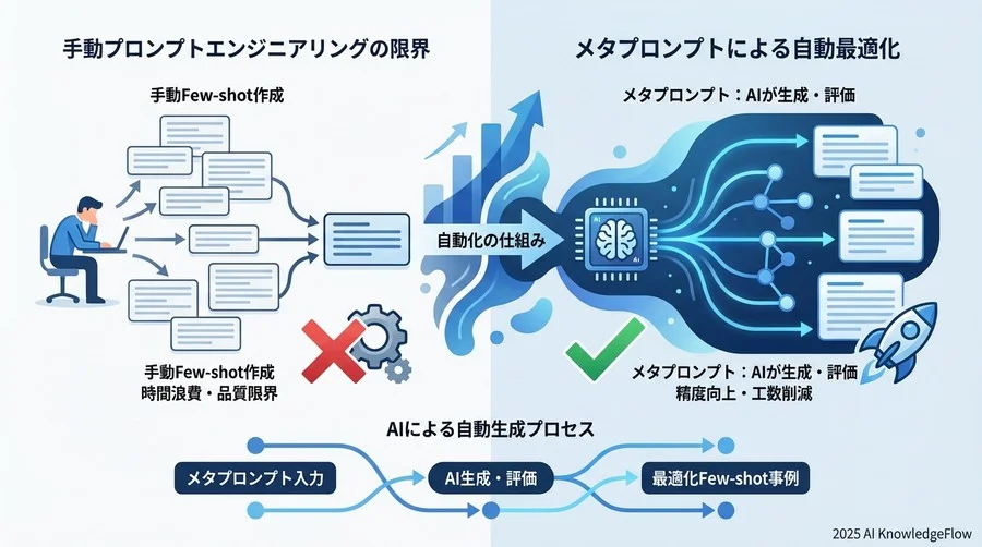 基礎編：そもそも「メタプロンプト」と「Few-shot自動生成」とは？ - Section Image