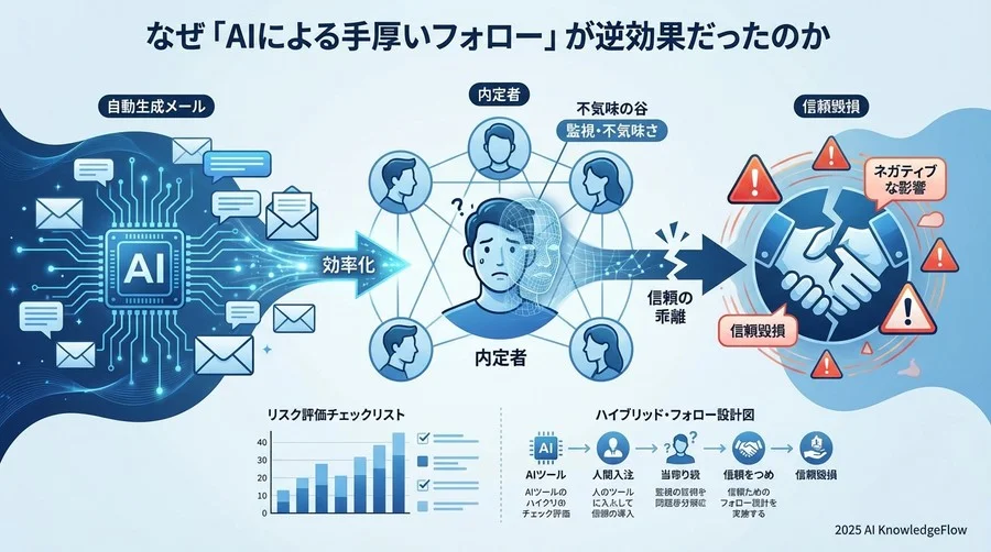 なぜ「AIによる手厚いフォロー」が逆効果だったのか - Section Image