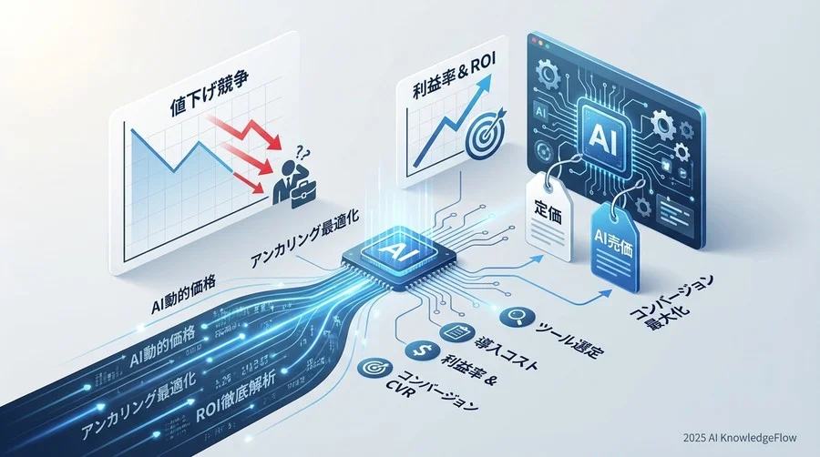 主要AIプライシングベンダー4社の徹底比較 - Section Image