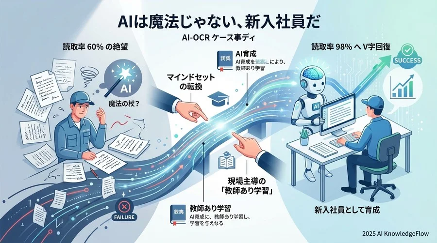 実践プロセス：非エンジニアが挑んだ「教師データ」作成の泥臭い現場 - Section Image