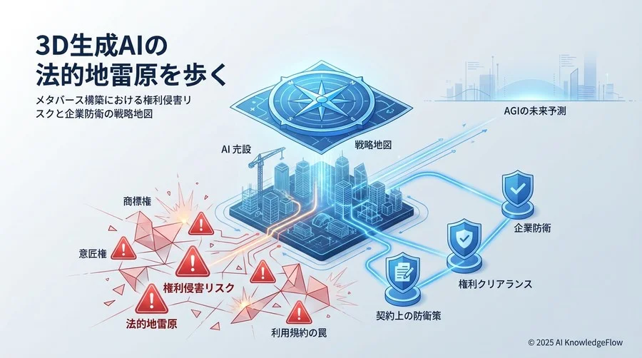 3D生成AIツールの「利用規約」解読と選定基準 - Section Image