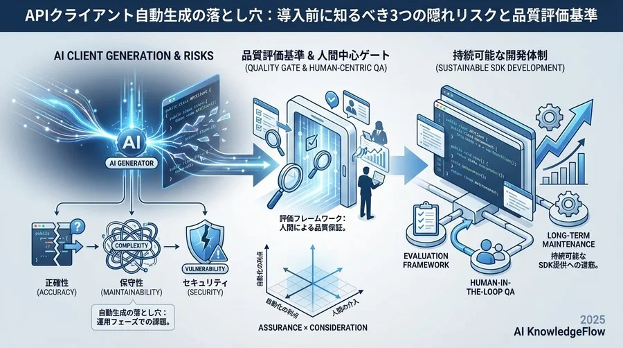 「魔法の杖」ではない：AI自動生成が抱える構造的な不確実性 - Section Image