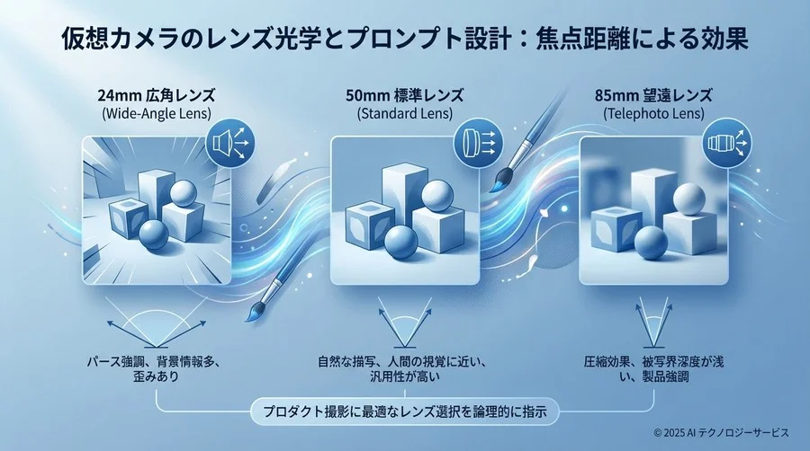 原則1：仮想カメラのレンズ光学を定義する - Section Image