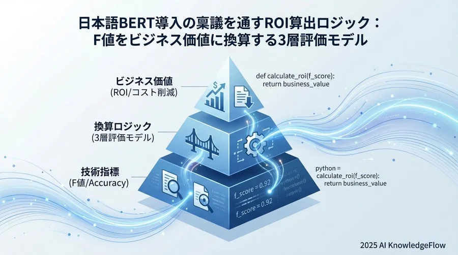 なぜ「高精度なAI」が現場で定着しないのか：技術指標とビジネス指標の乖離 - Section Image