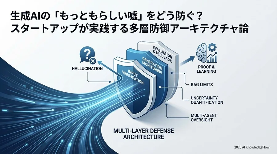 「多層防御」モデル：AIスタートアップの抑制技術トレンド - Section Image