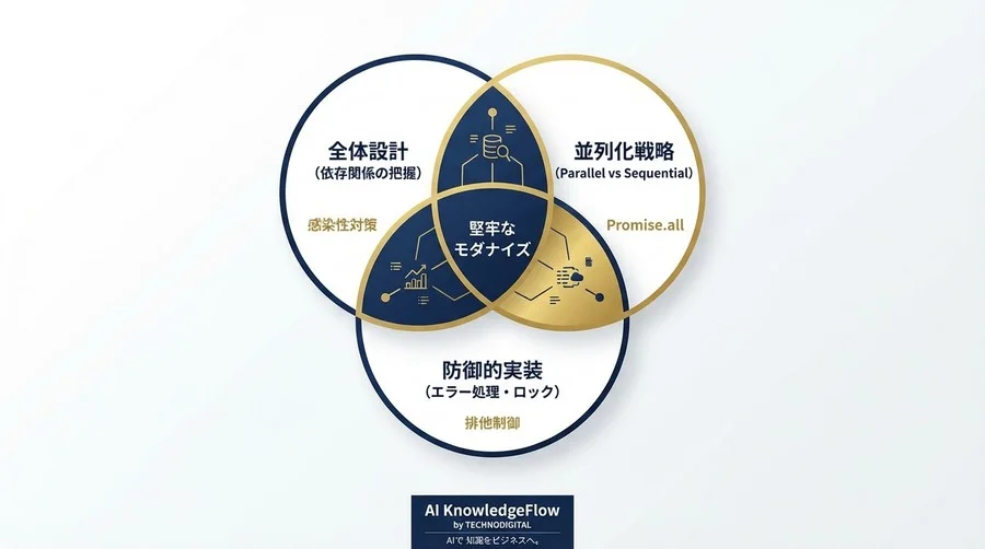 「AIで一瞬で高速化」は大間違い。安易な非同期変換が招くデッドロックと保守地獄の正体 - Conclusion Image