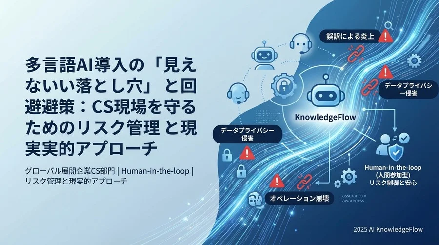 リスク1：翻訳・要約精度に潜む「コンテキスト欠落」の罠 - Section Image