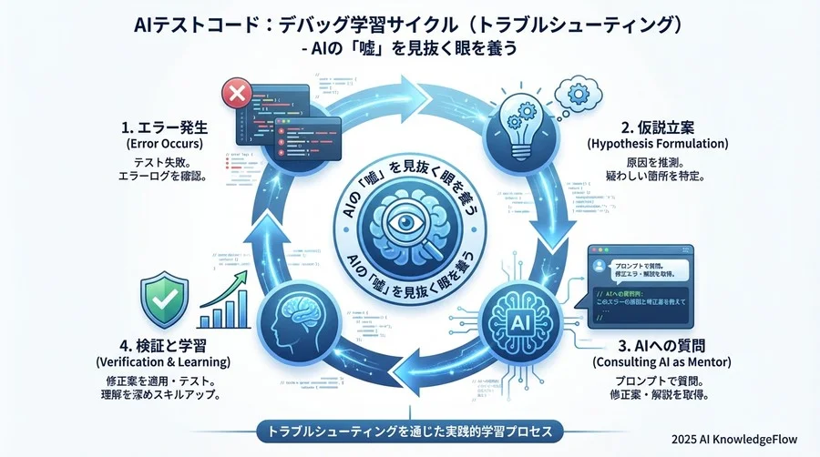 Q7-Q8：トラブルシューティング - AIの「嘘」を見抜く眼を養う - Section Image 3